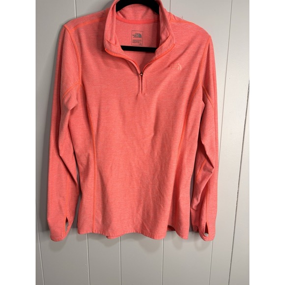 The North Face Other - The North Face Men Sweatshirt L Activewear Logo Zipper Long/holes  Sleeve